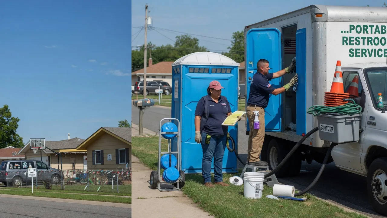 Portable Toilet Rental in De Witt, NE near me